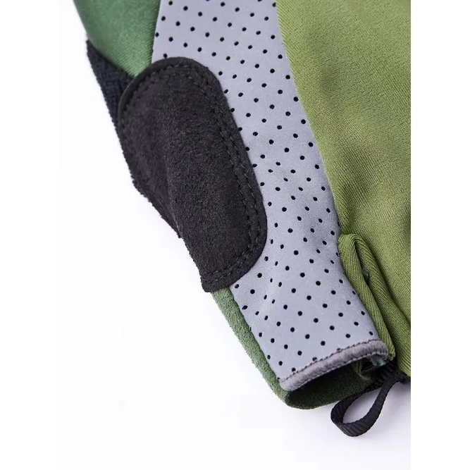 Hestra Apex Reflective Short - 5 Vinger Fietshandschoenen - Olive - Afbeelding 4