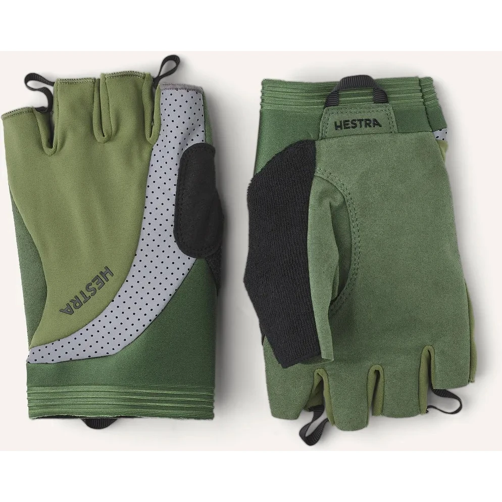 Hestra Apex Reflective Short - 5 Vinger Fietshandschoenen - Olive - Afbeelding 6