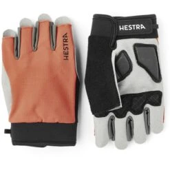 Hestra Bike Guard Short - 5 Finger Fietshandschoenen - Oranje