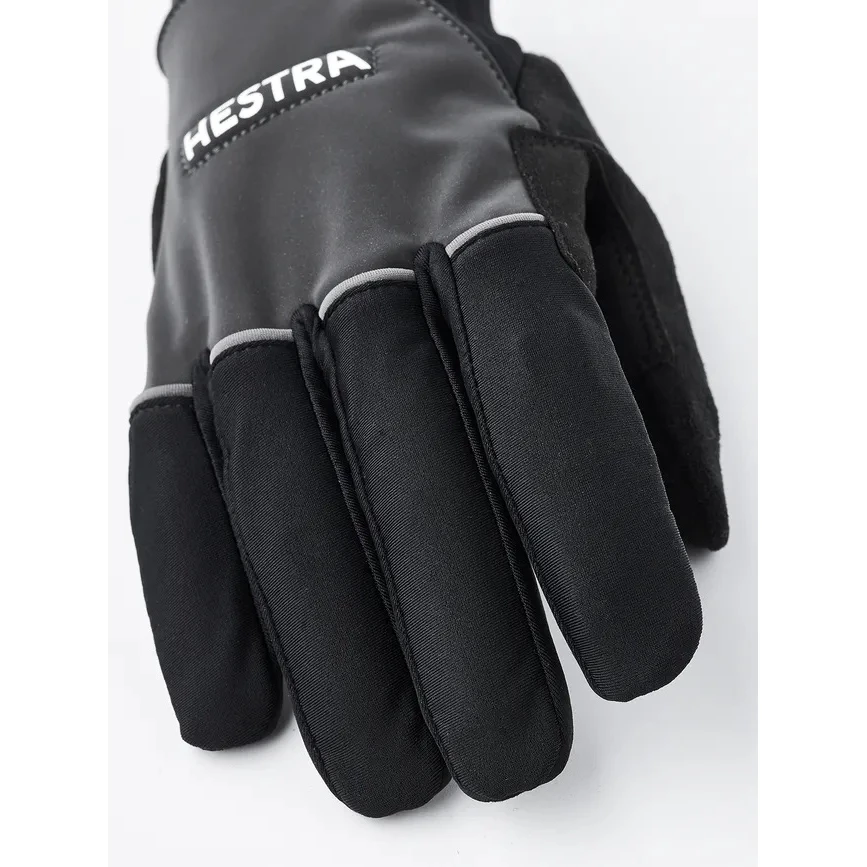 Hestra Bike Reflective Long - 5 Vinger Fietshandschoenen - Dark Grey - Afbeelding 5