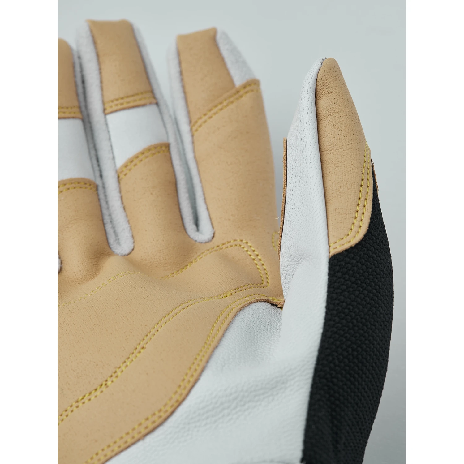Hestra Climbers Long - 5 Finger Handschoenen - Offwhite / Black - Afbeelding 4