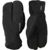 Hestra CZone Mistral Split Mitt 3 Vinger Fietshandschoenen - Zwart