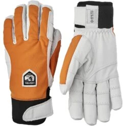 Hestra Ergo Grip Active - 5 Vinger Outdoor Handschoenen - Orange/offwhite