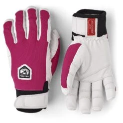Hestra Ergo Grip Active - 5 Vinger Outdoor Handschoenen - Fuchsia/offwhite