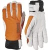 Hestra Ergo Grip Active Wool Terry - 5 Vinger Outdoor Handschoenen - Orange/offwhite