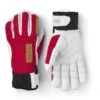 Hestra Ergo Grip Active Wool Terry - 5 Vinger Handschoenen - Red/offwhite