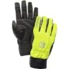 Hestra Ergo Grip Long - 5 Vinger Fietshandschoenen - Yellow / Black