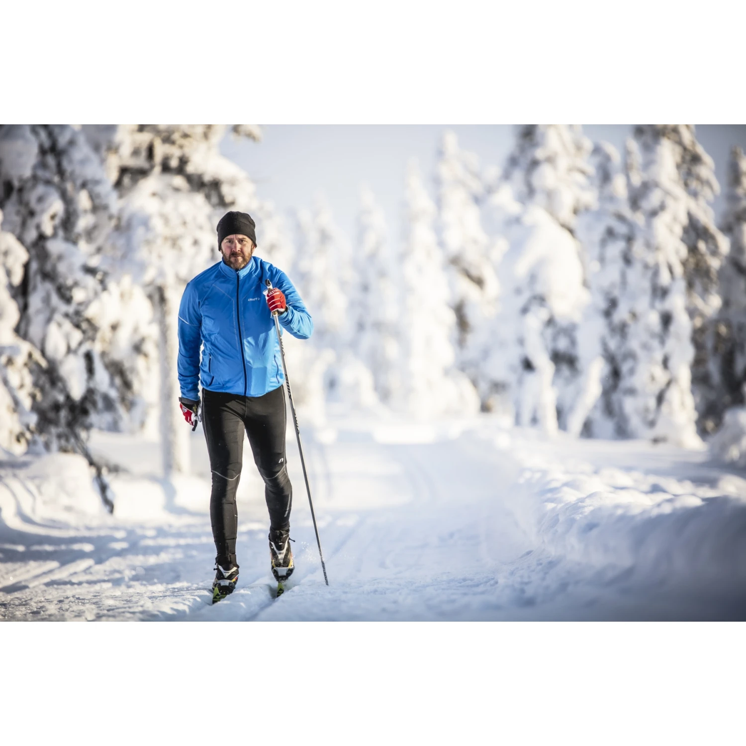 Hestra Ergo Grip Windstopper Race - 5 Vinger Langlauf Handschoenen - Black - Afbeelding 10