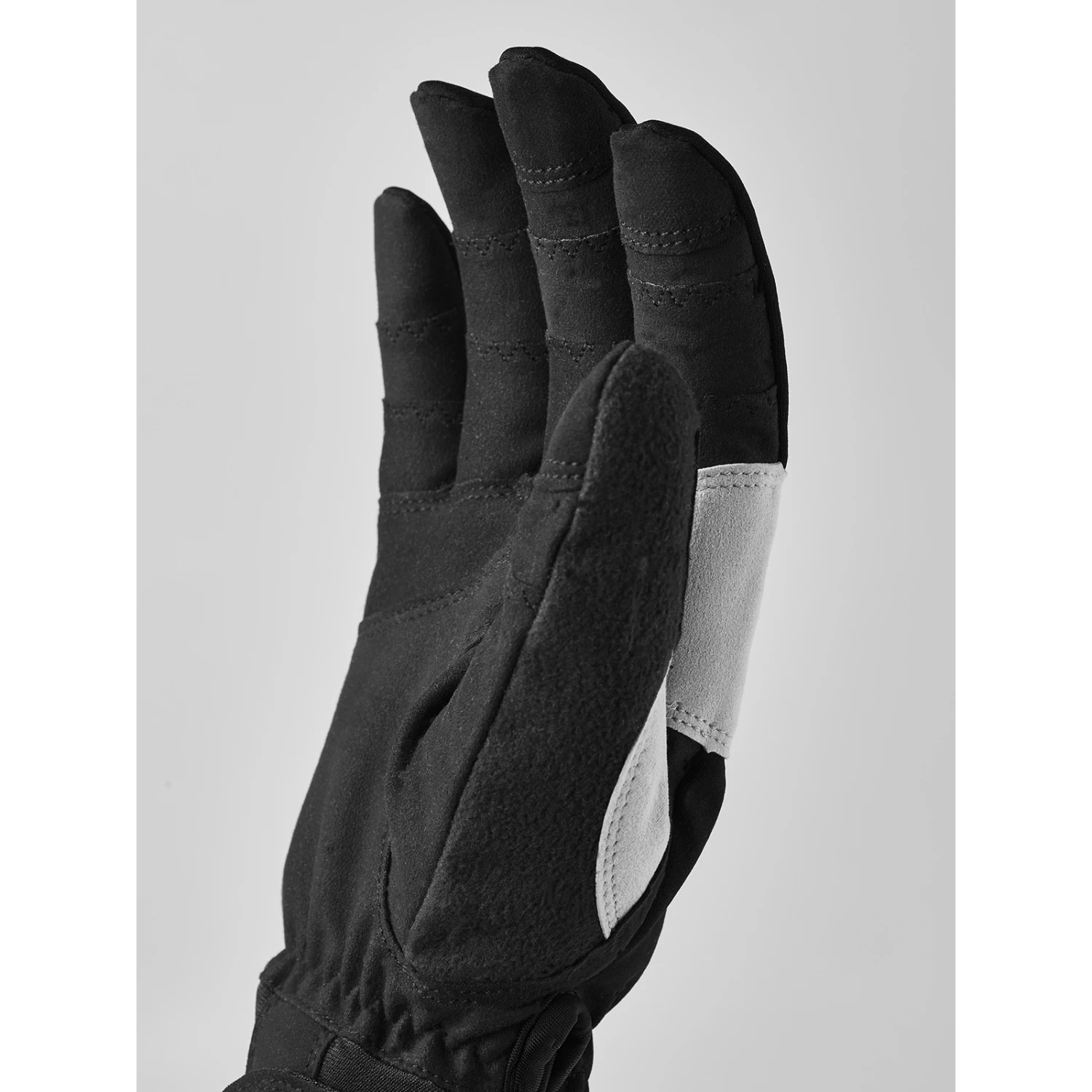 Hestra Ergo Grip Wool Touring – 5 Vinger Langlauf Handschoenen - Zwart - Afbeelding 5
