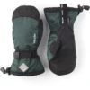 Hestra Gauntlet CZone Junior Wanten - Bottle Green/black