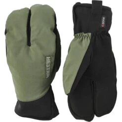 Hestra CZone Mistral Split Mitt 3 Vinger Fietshandschoenen - Olive