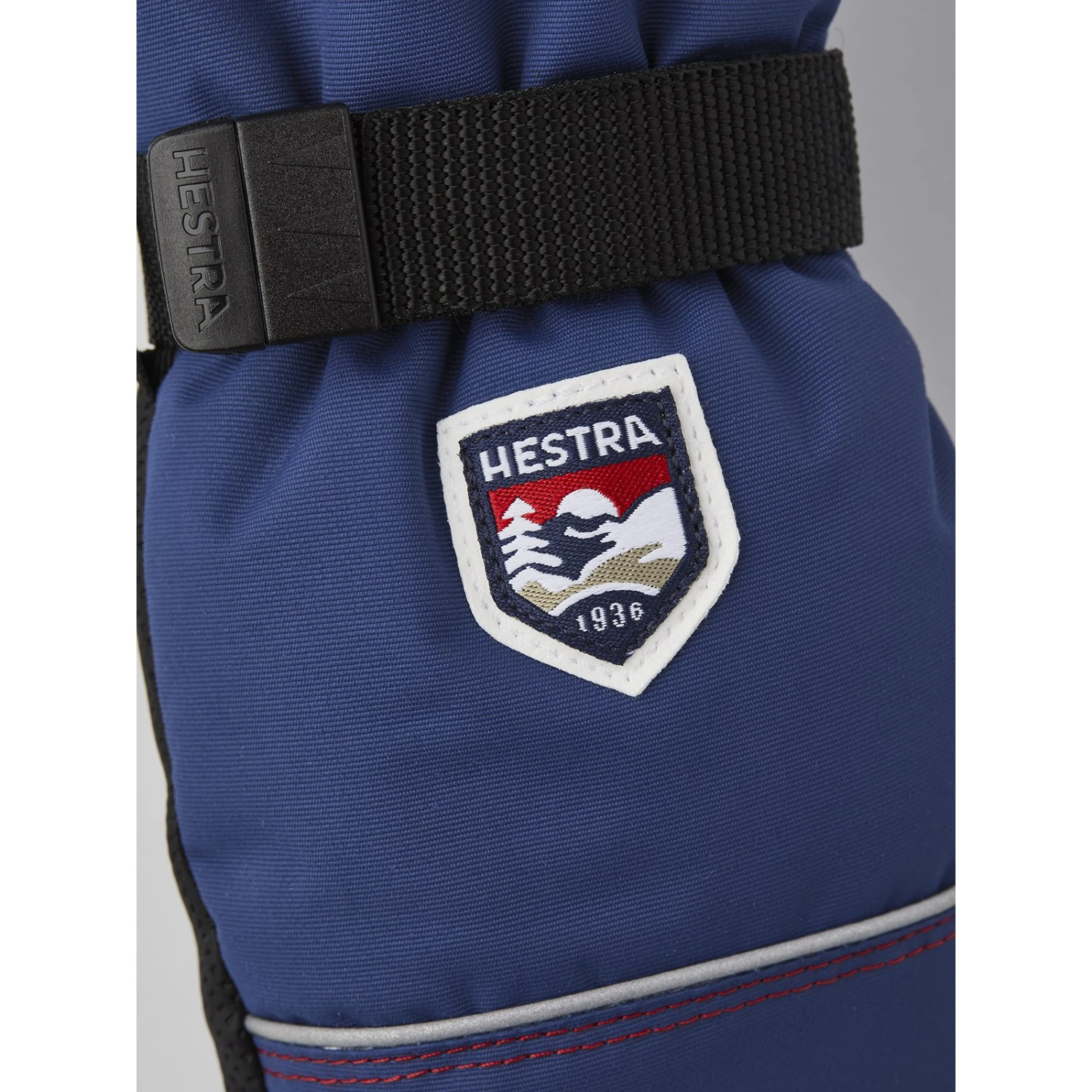 Hestra Kids' Wool Terry Wanten - Medium Blue - Afbeelding 2