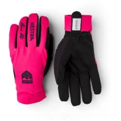 Hestra Klaebo Pro Model - 5 Vinger Langlauf Handschoenen - Fuchsia