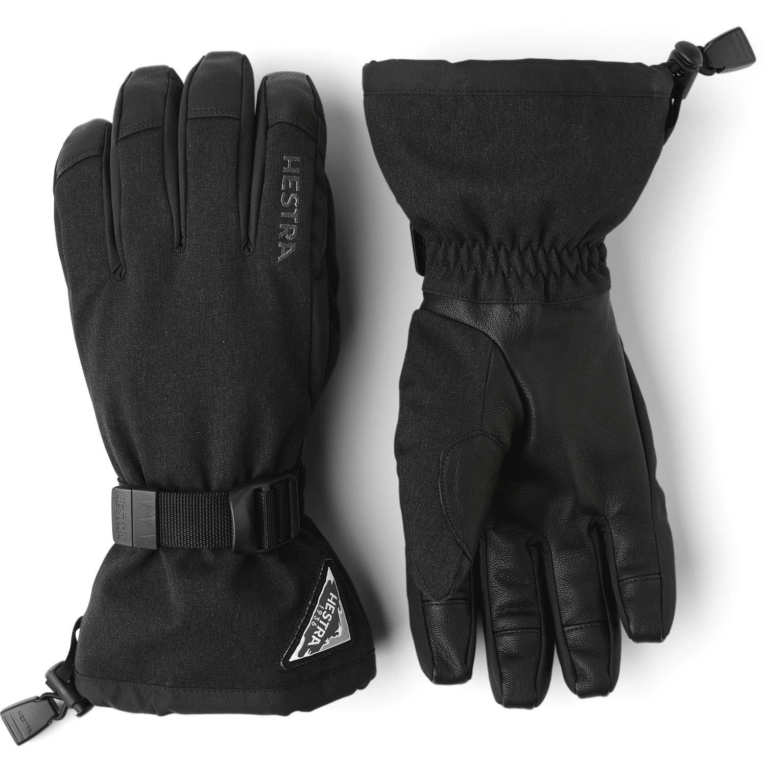 Hestra Powder Gauntlet - 5 Vinger Skihandschoenen - Black
