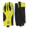 Hestra Runners All Weather - 5 Vinger Hardloop Handschoenen - Yellow Hi Viz