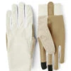 Hestra Sprint Long - 5 Finger Fietshandschoenen - Almond White / Almond White