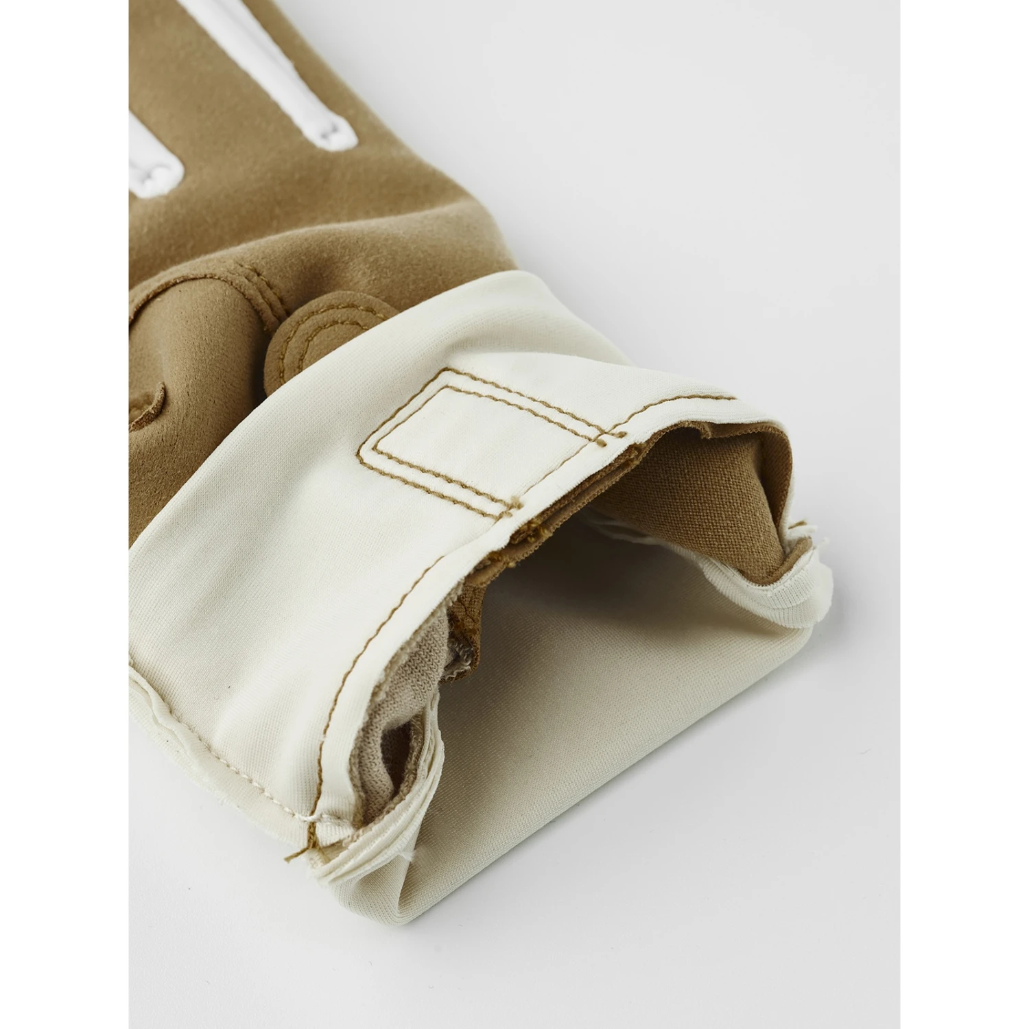 Hestra Sprint Long - 5 Finger Fietshandschoenen - Almond White / Almond White - Afbeelding 4