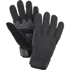 Hestra Tactility - 5 Vinger Handschoenen - Black / Black