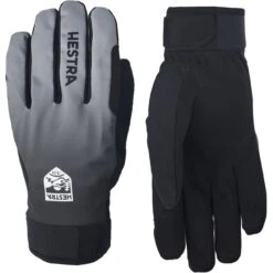 Hestra XC Pace - 5 Vinger Langlauf Handschoenen - Donkergrijs