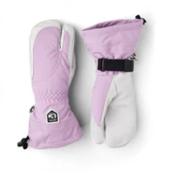 Hestra Women Heli Ski 3 Finger Handschoenen 8 Purper