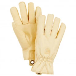 Hestra - Ecocuir Unlined 5 Finger - Handschoenen Maat 8, Beige