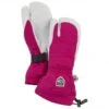 Hestra Women Heli Ski 3 Finger Handschoenen Roze