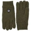 Hestra - Basic Wool Glove - Handschoenen Maat 7, Olijfgroen