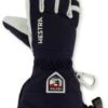 Hestra - Army Leather Heli Ski 5 Finger - Handschoenen Maat 5, Blauw