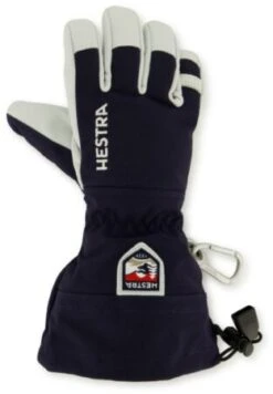 Hestra - Army Leather Heli Ski 5 Finger - Handschoenen Maat 5, Blauw