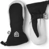Zwarte Hestra Heli Ski Female Mitt Ski Wanten Dames