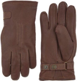 Hestra Handschoen Deerskin Lambskin Choco