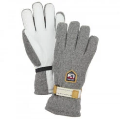 Hestra Windstopper Tour 5 Finger Handschoenen Grijs