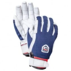 Hestra Ergo Grip Active 5 Finger Handschoenen Wit Blauw