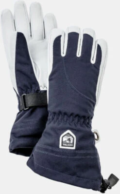 Hestra Army Leather Heli Ski 5F Handschoen Dames Blauw