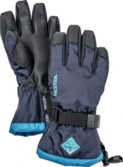 Hestra - Grunder CZone - Wintersport Handschoenen - Kids - Blauw - Maat 4