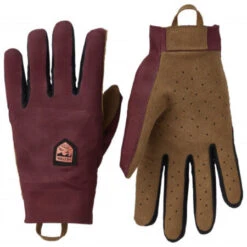 Hestra Ventair 5 Finger Handschoenen 8 Rood Bruin
