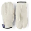 Hestra Wool Terry Split Mitt Liner Handschoenen Beige