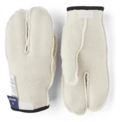 Hestra Wool Terry Split Mitt Liner Handschoenen Beige