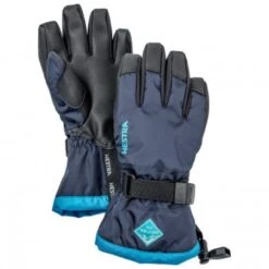 Hestra - Gauntlet Czone Junior 5 Finger - Handschoenen Maat 5, Blauw