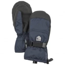 Hestra Kid Gore Tex Gauntlet Mitt Handschoenen 5 Blauw