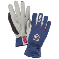 Hestra - Windstopper Ergo Grip Touring 5 Finger - Handschoenen Maat 8, Grijs/blauw