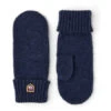 Hestra Lana Wool Mitt Handschoenen Blauw